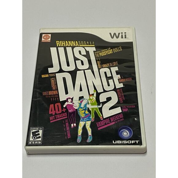 Just Dance Kids & Just Dance 2 - Nintendo Wii Game Lot Of 2 - Picture 3 of 5